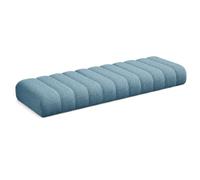 RZYW Cuscino per Panca 5,5 cm Spesso, Cuscini per Panca da Interno, Cuscino Seduta Sfoderabile Lavabile Antiscivolo, per Finestra Terrazza Patio Balcone Panchina da Giardino,Lake Blue,30X60CM