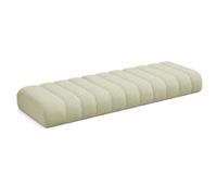 RZYW Cuscino per Panca 5,5 cm Spesso, Cuscini per Panca da Interno, Cuscino Seduta Sfoderabile Lavabile Antiscivolo, per Finestra Terrazza Patio Balcone Panchina da Giardino,Verde,30X60CM