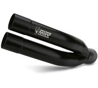S.032.SDGB - Terminale Scarico Mivv DOUBLE GUN Nero SUZUKI GSX-R 600 (08-10)