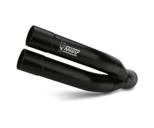 S.044.LDGB - Terminale Scarico MIVV DOUBLE GUN Nero SUZUKI GSX-S 1000 / 1000 F