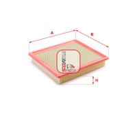 S 0902 A SOFIMA Filtro aria per CHRYSLER,DODGE,VW