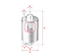 S 1841 B SOFIMA Filtro carburante per CHRYSLER,MERCEDES-BENZ,PUCH