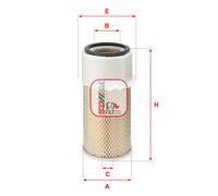 S 2950 A SOFIMA Filtro aria per HYUNDAI,MITSUBISHI