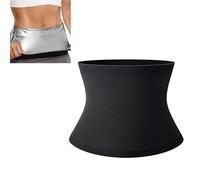 S-2XL - Allenatore per la vita di sauna calda, da donna, addome, brucia grassi, modellante, ad alta intensità, per palestra e yoga, Argentato, M
