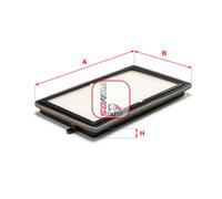 S 3026 C SOFIMA Filtro, Aria abitacolo per ALPINA,BMW