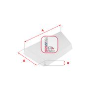 S 3044 C SOFIMA Filtro, Aria abitacolo per PEUGEOT