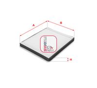 S 3075 C SOFIMA Filtro, Aria abitacolo per OPEL,SUBARU,SUZUKI,VAUXHALL