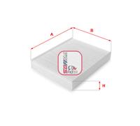 S 3076 C SOFIMA Filtro, Aria abitacolo per FORD