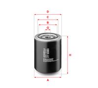 S 3102 R SOFIMA Filtro olio per CARBODIES,FORD,LTI,NISSAN