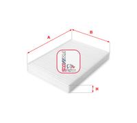 S 3206 C SOFIMA Filtro, Aria abitacolo per LAND ROVER,VOLVO