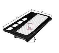 S 3211 A SOFIMA Filtro aria per OPEL,SUZUKI