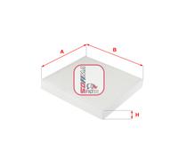 S 3246 C SOFIMA Filtro, Aria abitacolo per BMW