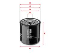 SOFIMA S 3280 R Filtro olio