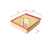 S 3293 A SOFIMA Filtro aria per ,NISSAN,OPEL,RENAULT,VAUXHALL