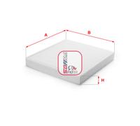 S 3298 C SOFIMA Filtro, Aria abitacolo per AUDI,CUPRA,MAN,SEAT,SKODA,VW