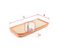 S 3315 A SOFIMA Filtro aria per AUDI,KTM,SEAT,SKODA,VW