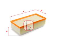 S 3334 A SOFIMA Filtro aria per LEXUS,TOYOTA