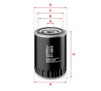 S 3417 R SOFIMA Filtro olio per SEAT,VW