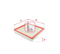 S 3465 A SOFIMA Filtro aria per ,NISSAN,OPEL,RENAULT,VAUXHALL