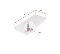 S 3639 A SOFIMA Filtro aria per ASTON MARTIN,TOYOTA