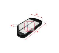 S 3701 A SOFIMA Filtro aria per CHEVROLET