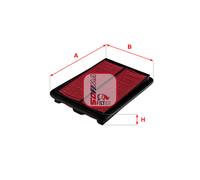 S 3724 A SOFIMA Filtro aria per NISSAN,RENAULT