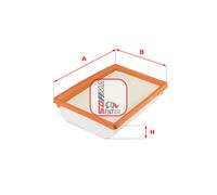 S 3794 A SOFIMA Filtro aria per FIAT