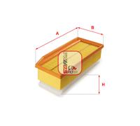 S 3A16 A SOFIMA Filtro aria per DACIA,LADA,RENAULT