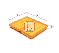 S 3A51 A SOFIMA Filtro aria per AUDI,SEAT,SKODA,VW