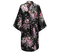 S-3XL Donna Floreale Rayon Yukata Stile Giapponese Kimono Bagno E Pigiama Tunica
