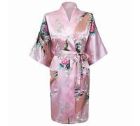 S-3XL Donna Floreale Rayon Yukata Stile Giapponese Kimono Bagno E Pigiama Tunica