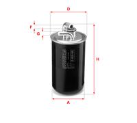 S 4030 NR SOFIMA Filtro carburante per CHRYSLER,DODGE,JEEP