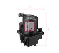 S 4087 NR SOFIMA Filtro carburante per RENAULT