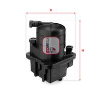S 4088 NR SOFIMA Filtro carburante per RENAULT