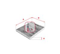 S 4109 CA SOFIMA Filtro, Aria abitacolo per AUDI,SEAT,SKODA,VW
