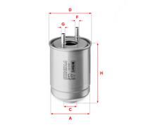 S 4113 NR SOFIMA Filtro carburante per RENAULT,SUZUKI