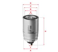 S 4123 NR SOFIMA Filtro carburante per HYUNDAI,KIA