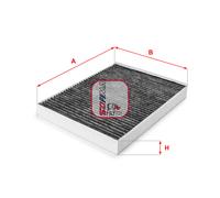 S 4148 CA SOFIMA Filtro, Aria abitacolo per AUDI,PORSCHE,VW
