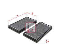S 4240 CA SOFIMA Filtro, Aria abitacolo per ALPINA,BMW,ROLLS-ROYCE