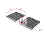S 4241 CA SOFIMA Filtro, Aria abitacolo per ALPINA,BMW