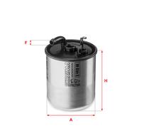 S 4416 NR SOFIMA Filtro carburante per MERCEDES-BENZ
