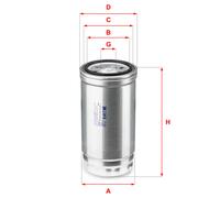 S 4417 NR SOFIMA Filtro carburante per ALPINA,BMW,LAND ROVER,MG,ROVER