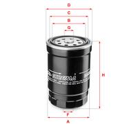 S 4443 NR SOFIMA Filtro carburante per HYUNDAI,KIA,MINI