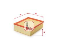 S 4720 A SOFIMA Filtro aria per CITROËN,PEUGEOT