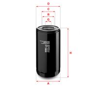S 5003 DR SOFIMA Filtro olio per ,ASTRA,IVECO