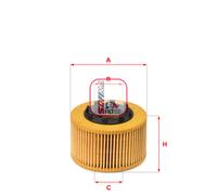 S 5015 PE SOFIMA Filtro olio per FORD,JAGUAR,LDV,LTI