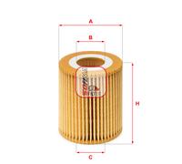 S 5028 PE SOFIMA Filtro olio per BMW