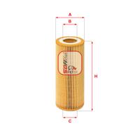 S 5048 PE SOFIMA Filtro olio per BMW
