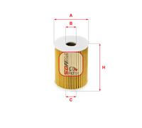 S 5091 PE SOFIMA Filtro olio per CHEVROLET,OPEL,VAUXHALL