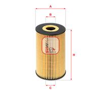 S 5106 PE SOFIMA Filtro olio per AUDI,SEAT,SKODA,VW